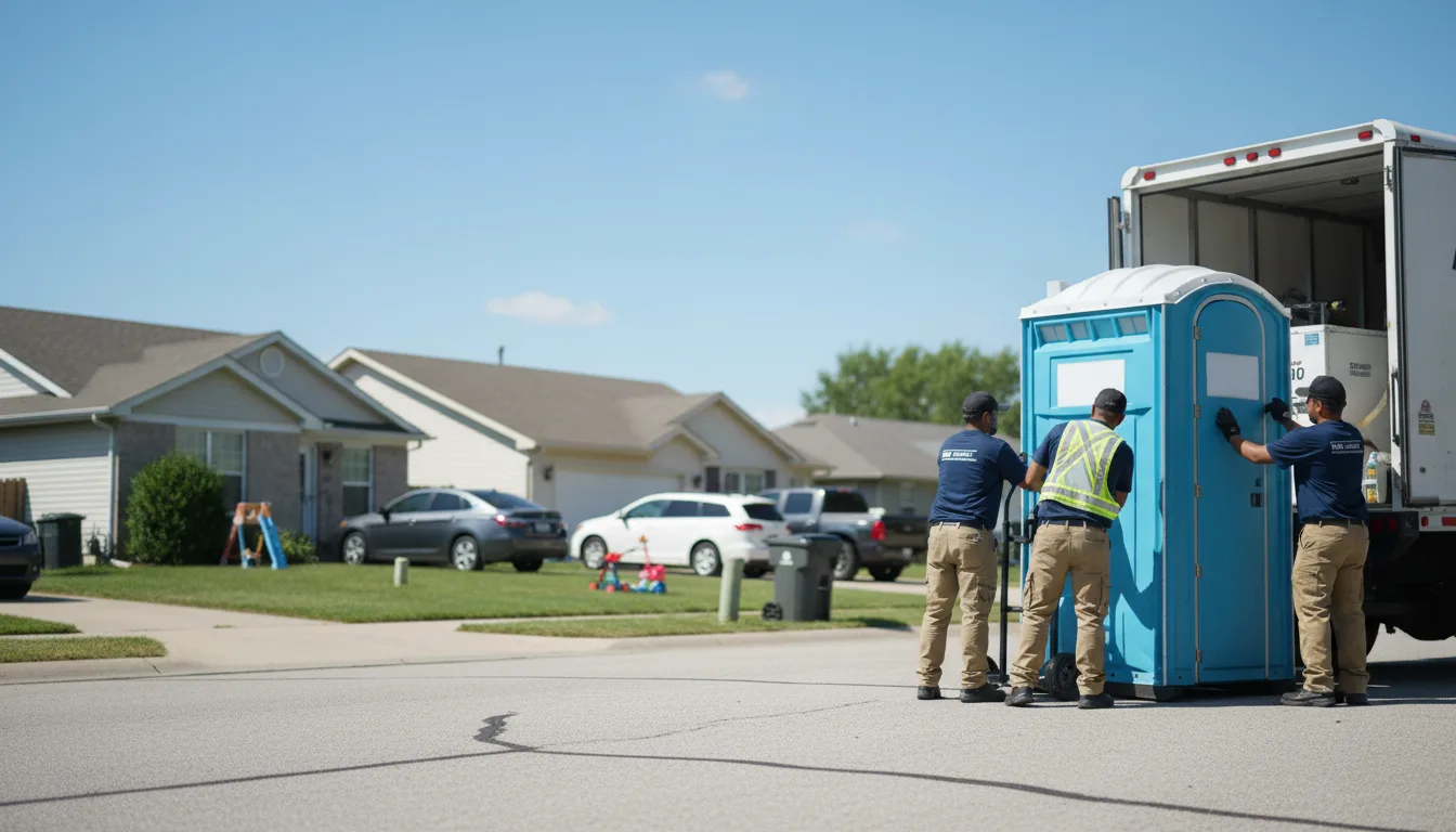 Standard Porta Potty Rentals in Van Buren, AR near me